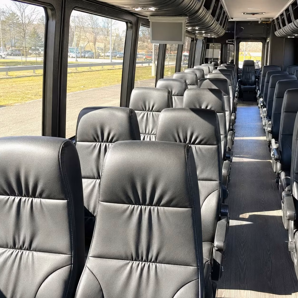 35 passenger minibus interior